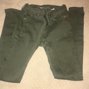 Old Navy olive green pants